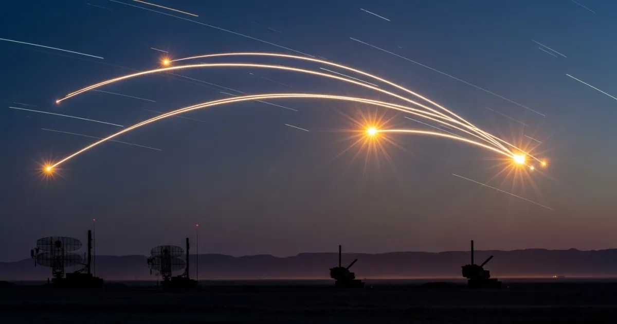 U.S. Military Reports Interception of Iranian Ballistic Missiles in Middle East