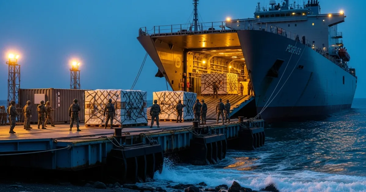 South Korean and U.S. Forces Conduct Combined Joint Logistics Over-the-Shore Exercise