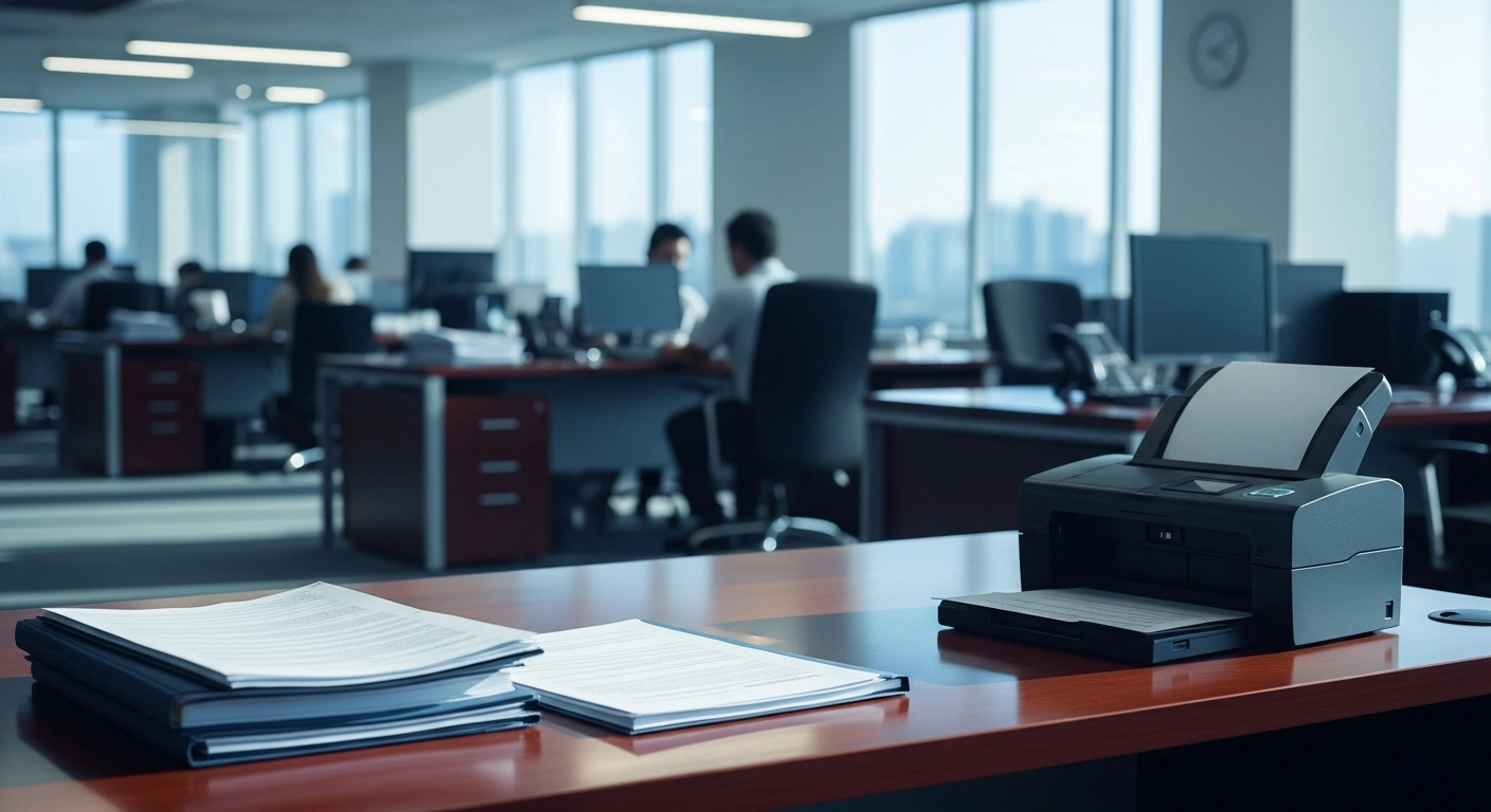 A modern, professional office setting represents the transition of United States visa processing services from the Durban Consulate to centralized regional hubs in Africa.