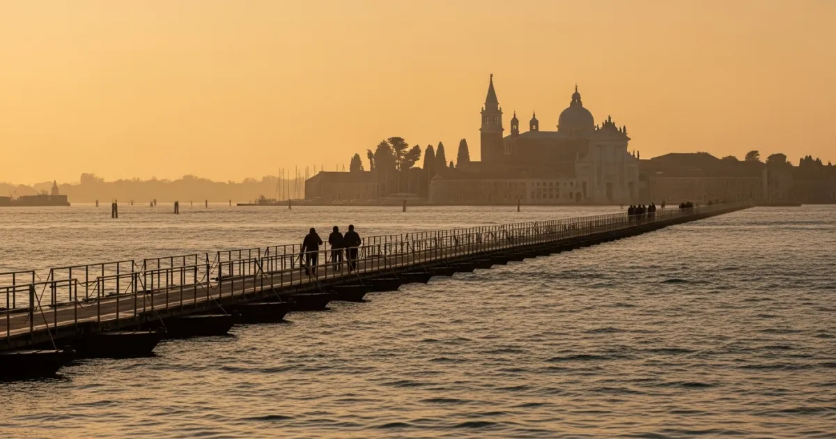Venice Revives Historic Floating Bridge to San Michele Cemetery for All Souls' Day