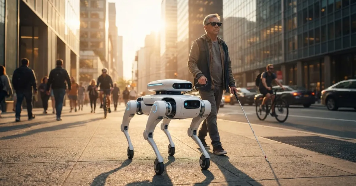 Yuanshan Zhixing Technology Unveils China's First Wheeled-Legged Guide Robot