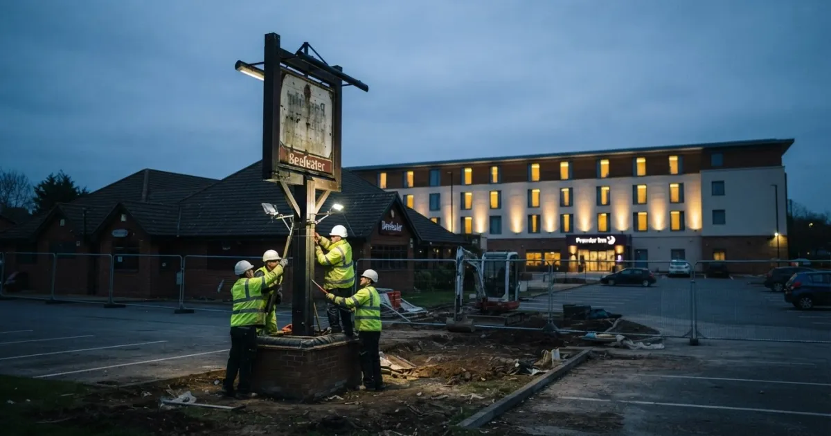 Whitbread to Convert Beefeater and Brewers Fayre Sites in Major Restructuring