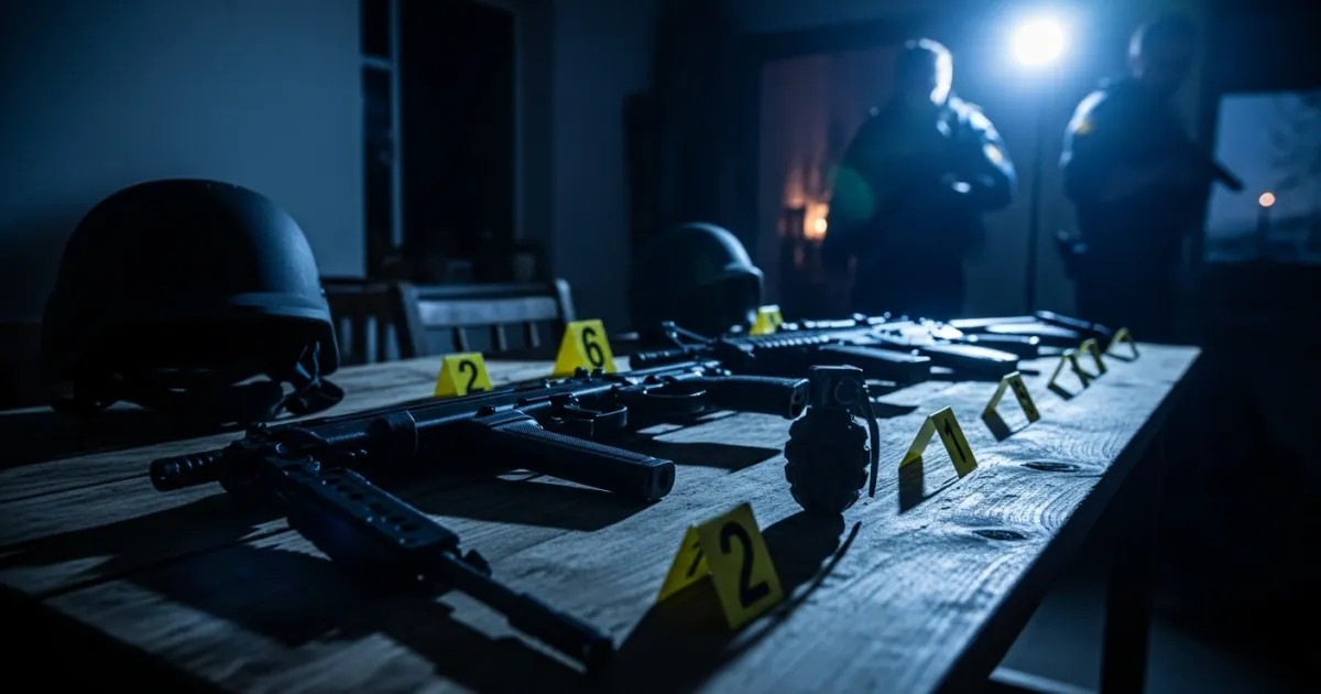Two Arrested Following Firearms and Replica Grenade Seizure in County Wicklow