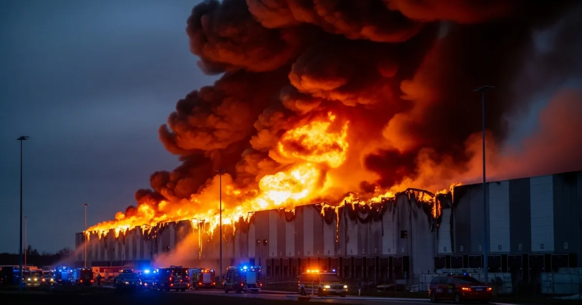 Fire Reported at Wildberries Logistics Center in Russia's Vladimir Oblast Following Drone Activity