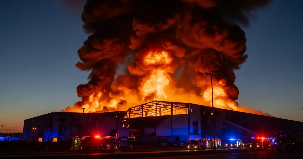Fire Reported at Wildberries Warehouse in Tambov Region Following Drone Activity