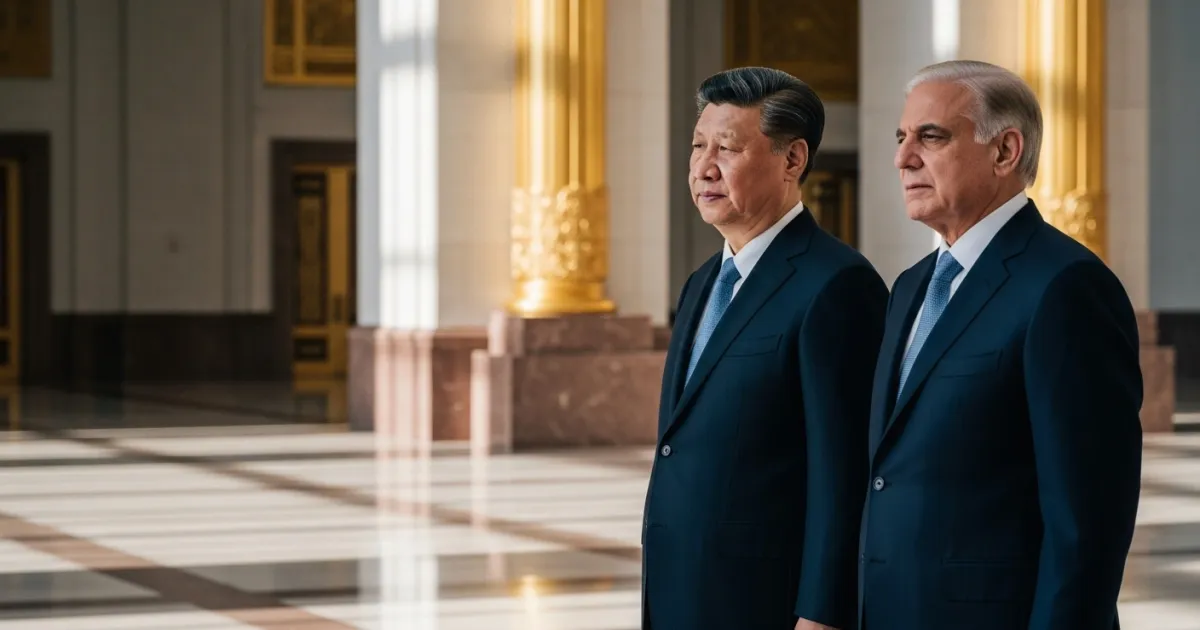 President Xi Jinping Meets Pakistani Prime Minister Shehbaz Sharif in Beijing
