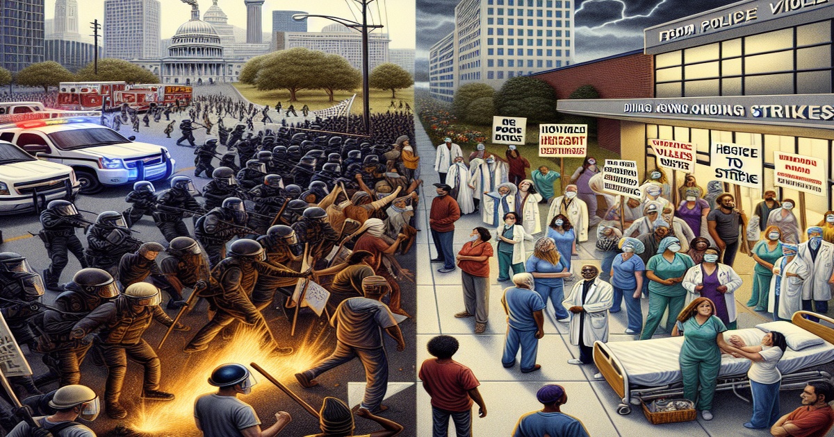 Main image to the post From Police Violence to Hospital Strikes During Ongoing Conflicts