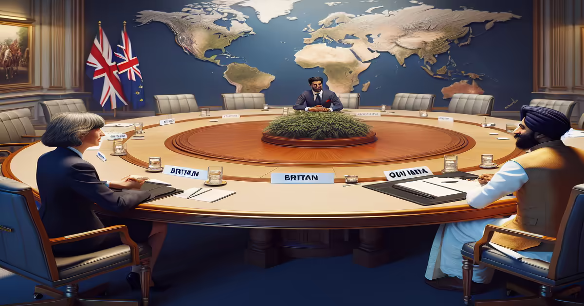 Main image to the post Britain Pursues Trade Deal with India Following Constructive Talks