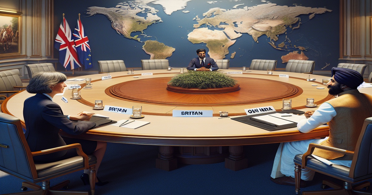 Main image to the post Britain Pursues Trade Deal with India Following Constructive Talks