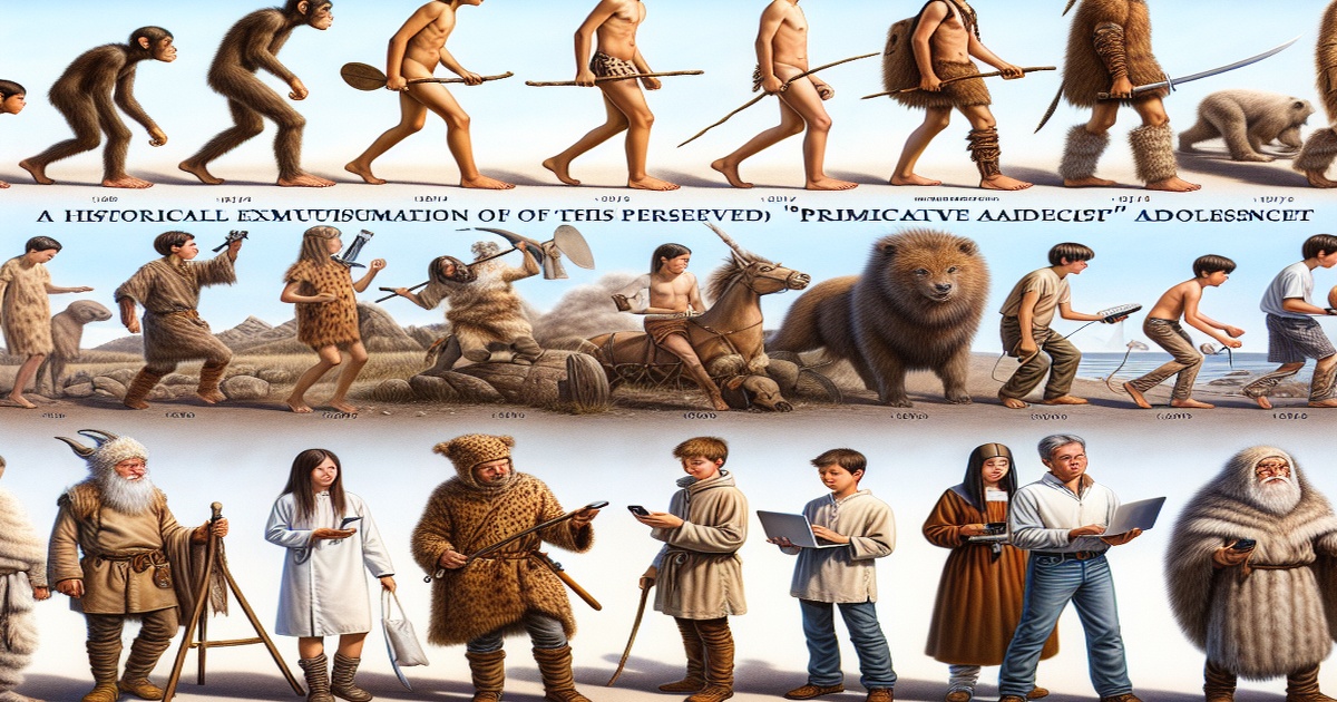 Main image to the post A Historical Examination of the Perceived "Primitive" Adolescent