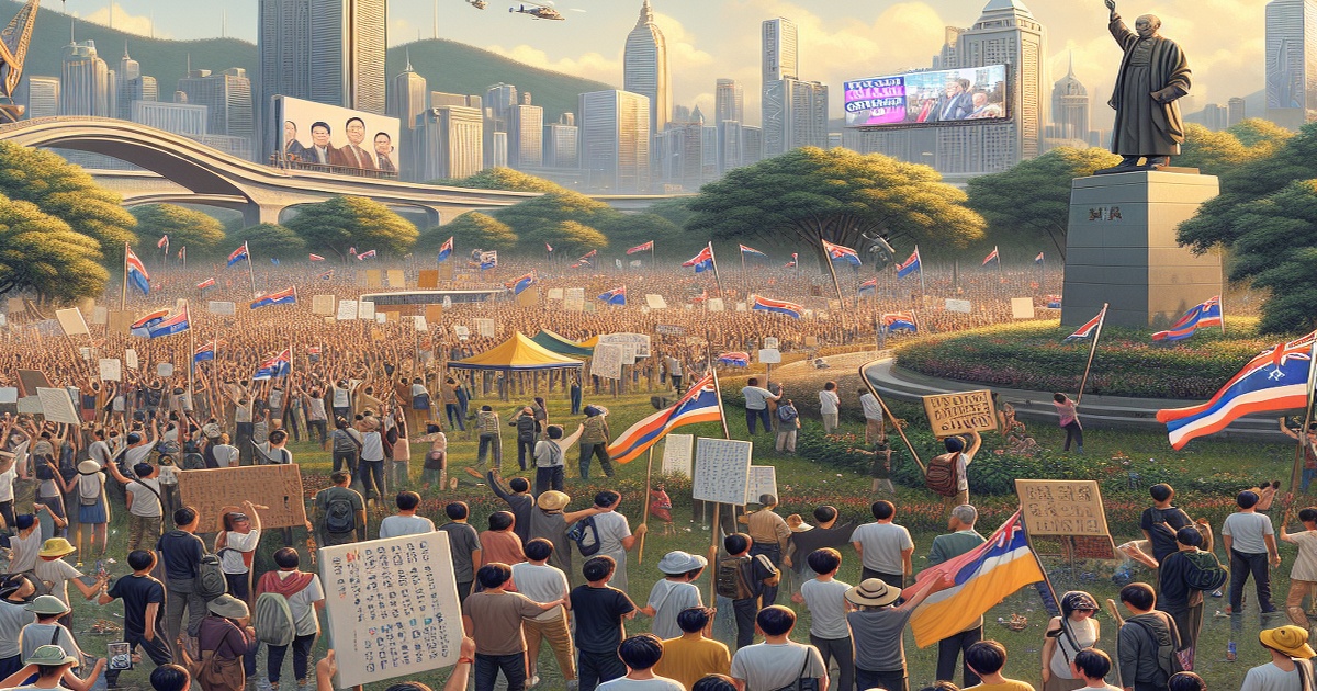 Main image to the post Taiwanese Groups Rally Against DPP's "Mass Recall" Campaign