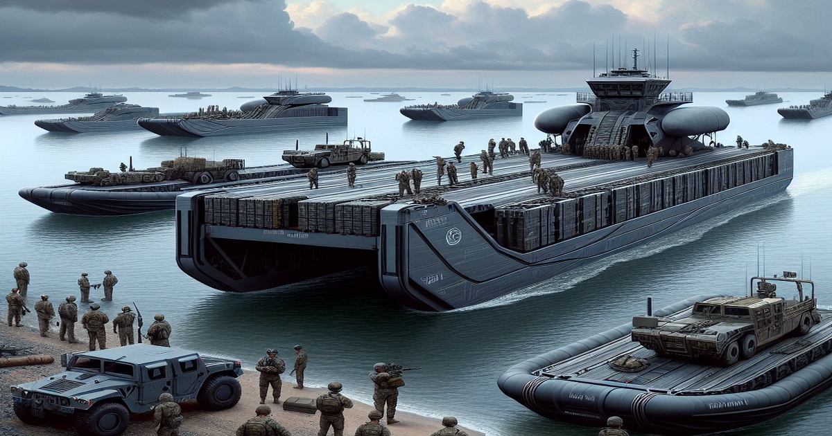 Main image to the post Chinese Military Reportedly Developing Specialized Barges for Potential Taiwan Landings