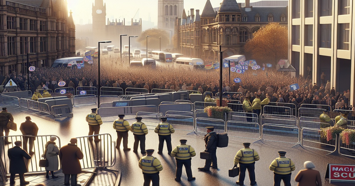 Ring of Steel" Security to Protect Conservative Party Conference in Manchester