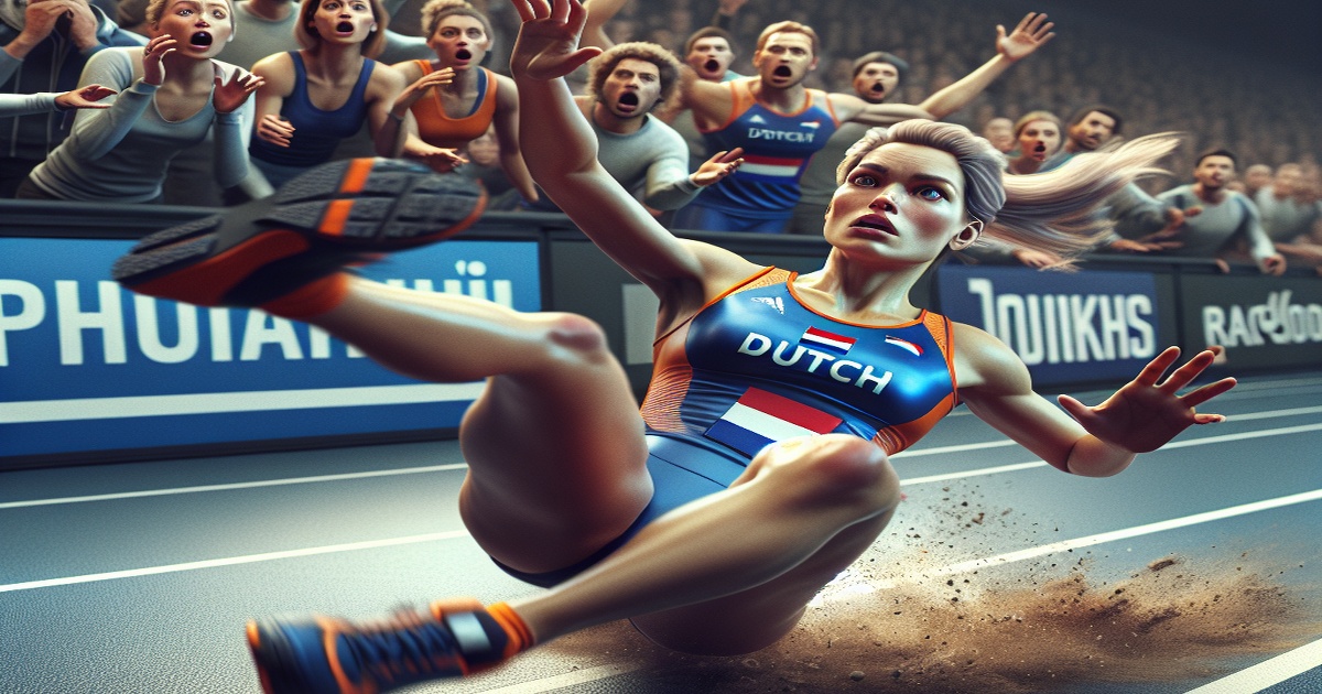 Main image to the post Dutch Athlete Maureen Koster Hospitalized After Serious Fall at European Indoor Championships