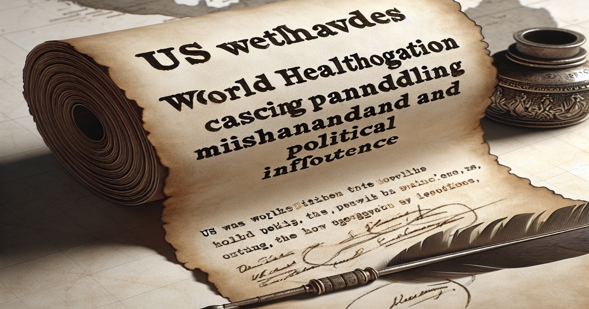Main image to the post US Withdraws from World Health Organization, Citing Pandemic Mishandling and Political Influence