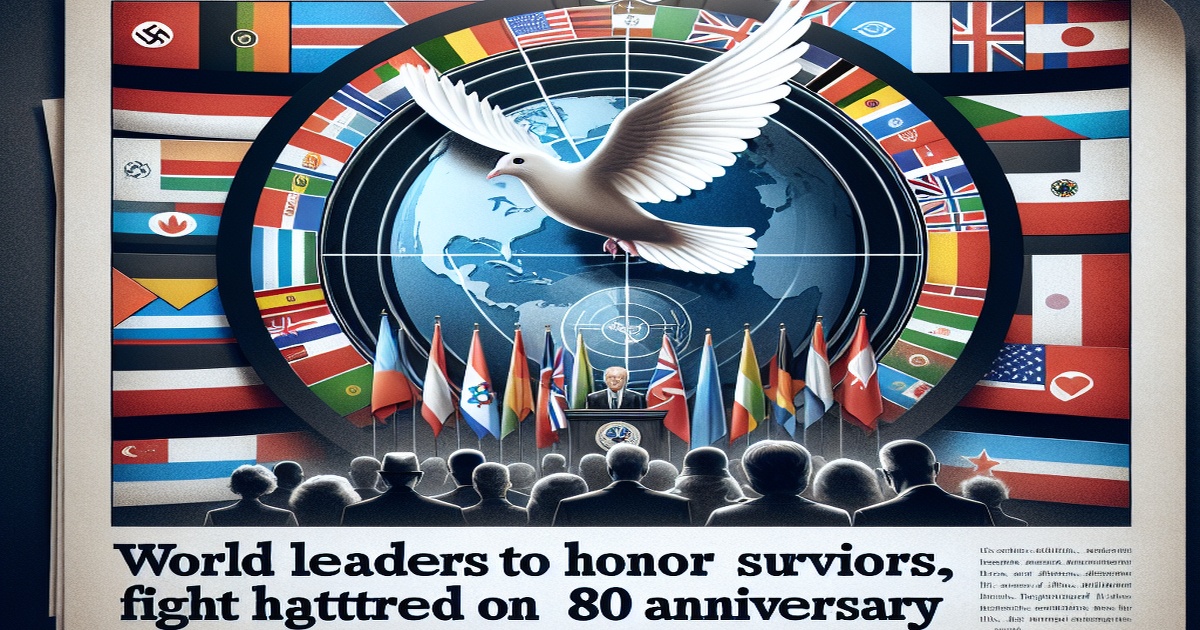 Main image to the post World Leaders to Honor Survivors, Fight Hatred on 80th Anniversary