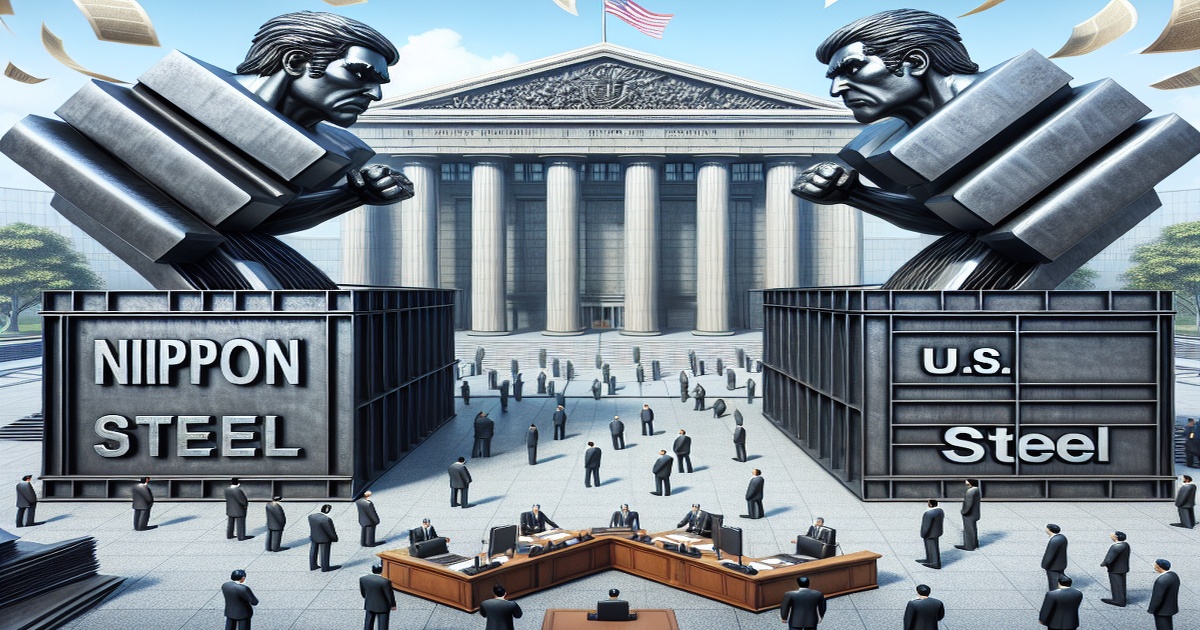 Main image to the post Nippon Steel and U.S. Steel Challenge Biden's Block on Acquisition in Lawsuit
