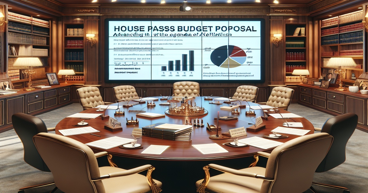 House Passes Budget Proposal, Advancing Trump's Agenda