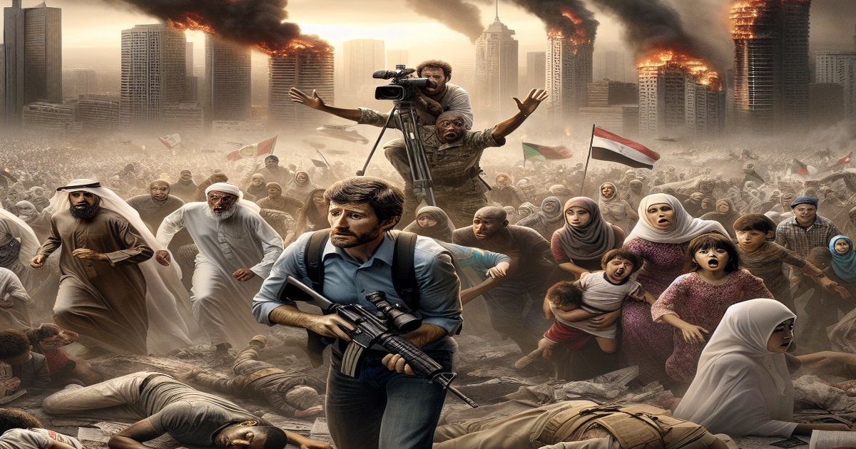 Main image to the post Escalation of Violence in Gaza Forces Families to Flee Amid Protests and Attacks on Journalists