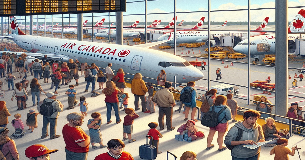 Main image to the post Air Canada Strike Disrupts Canada Games, Stranding Families