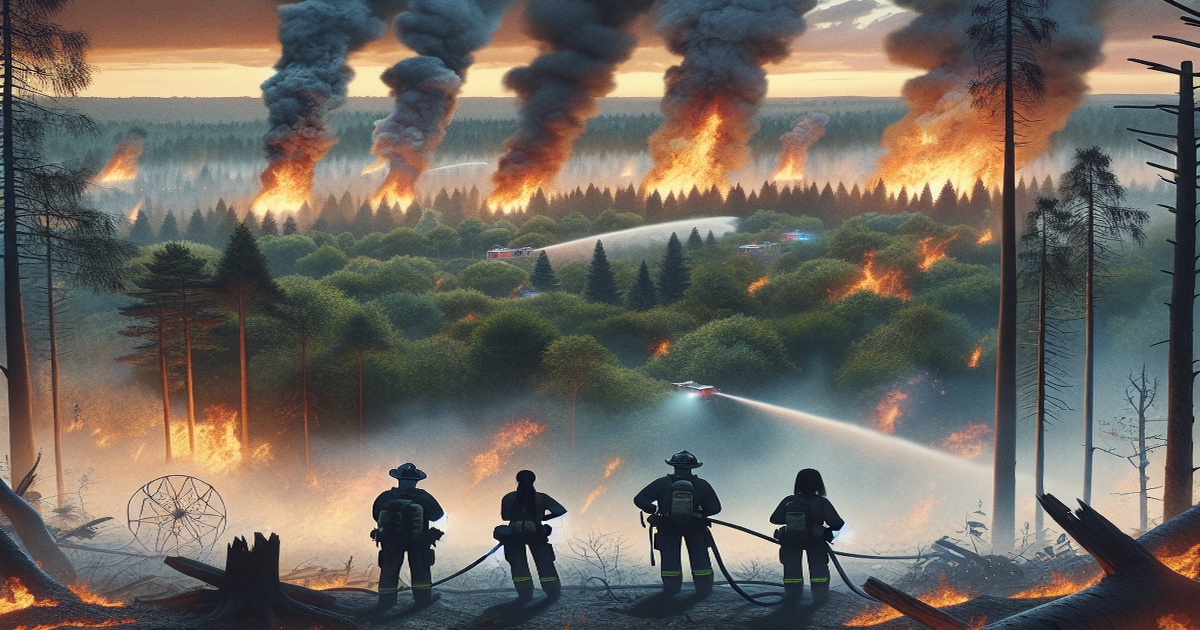 Main image to the post Pinelands Wildfire Threatens to Become New Jersey's Largest in Decades