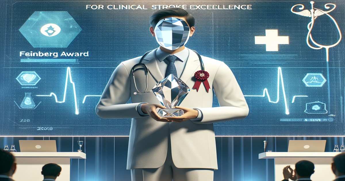 Main image to the post Dr. Wang Yongjun Receives Feinberg Award for Clinical Stroke Excellence