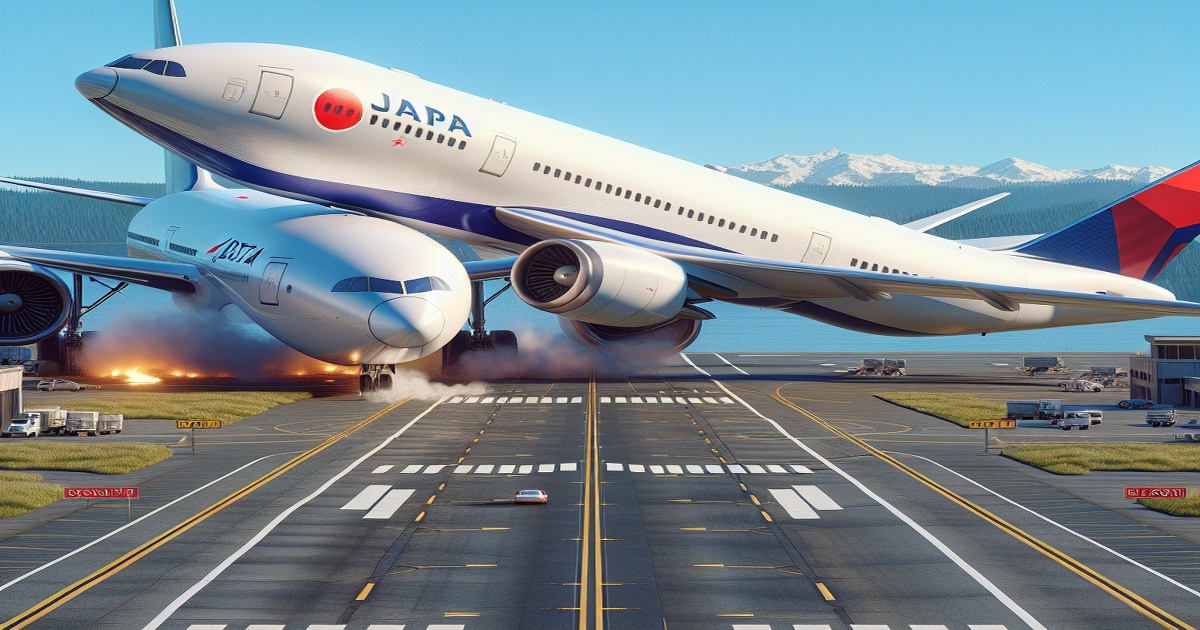 Main image to the post Japan Airlines and Delta Airlines Collide at Seattle-Tacoma Airport, No Injuries Reported
