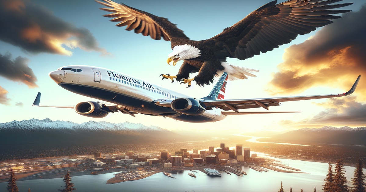 Main image to the post Eagle Strike Forces Horizon Air Flight to Return to Anchorage