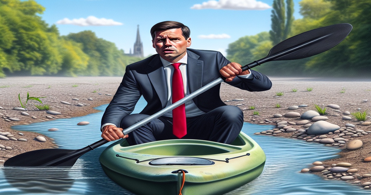 Main image to the post Controversy Surrounds VP JD Vance's Kayaking Trip and Claims of Water Level Manipulation