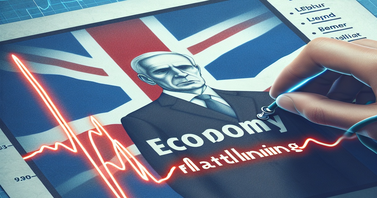 UK Economy Flatlines, Sparking Criticism of Chancellor Rachel Reeves