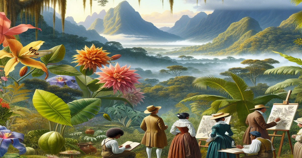 Main image to the post The Untold Story of European Botanical Discoveries in Tahiti
