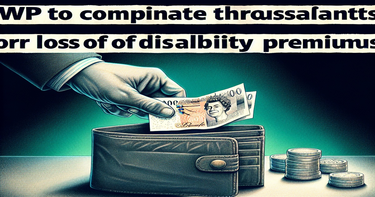 DWP to Compensate Thousands of Benefit Claimants for Loss of Disability Premiums