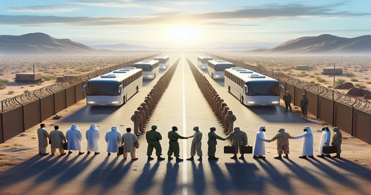 Main image to the post Israel and Hamas Complete Prisoner Exchange, Marking End of Ceasefire Phase 1