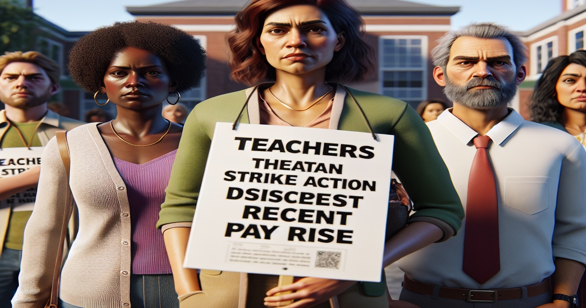 Main image to the post Teachers Threaten Strike Action Despite Recent Pay Rise
