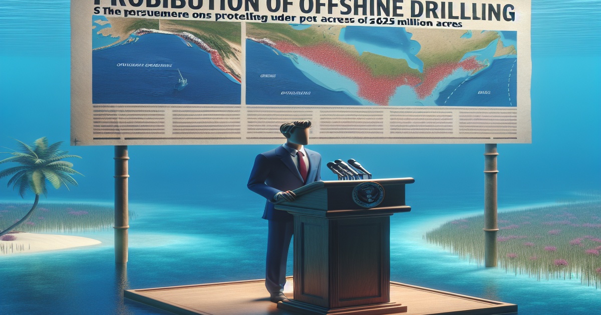 Main image to the post Biden to Ban New Offshore Oil and Gas Development Across 625 Million Acres