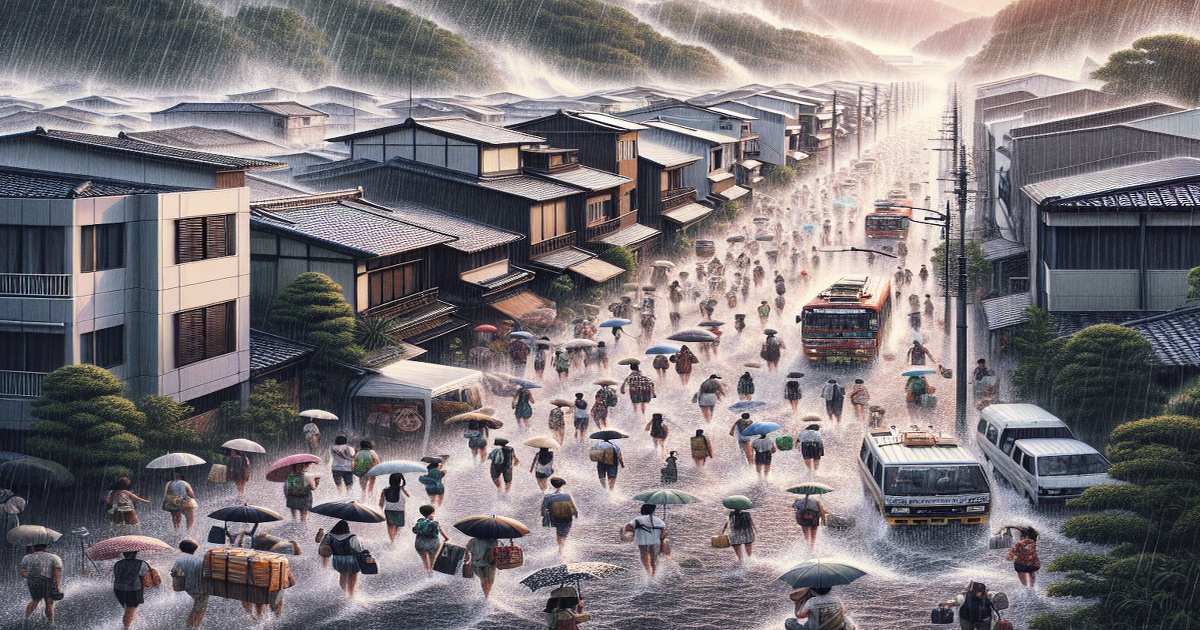 Main image to the post Record Rainfall Triggers Evacuations in Southern Japan After Heatwave