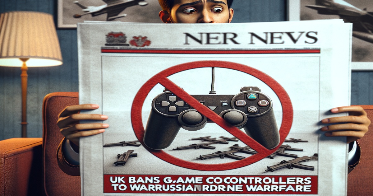 Main image to the post UK Bans Game Controllers to Thwart Russian Drone Warfare