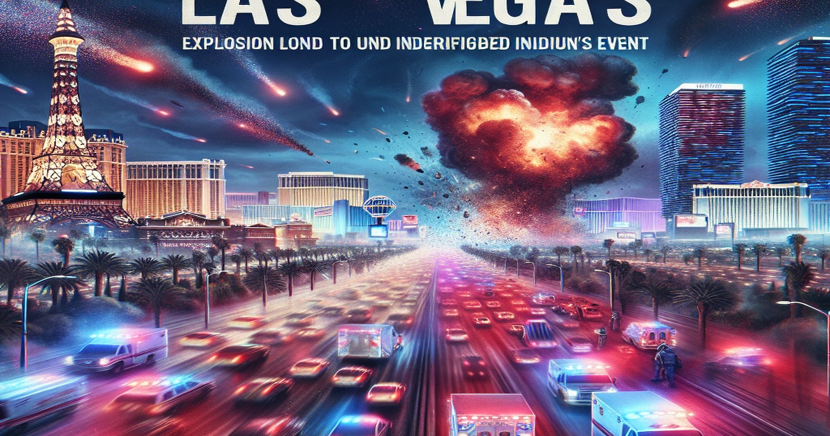 Main image to the post Las Vegas Explosion Linked to Military Veteran's Suicide, Authorities Confirm