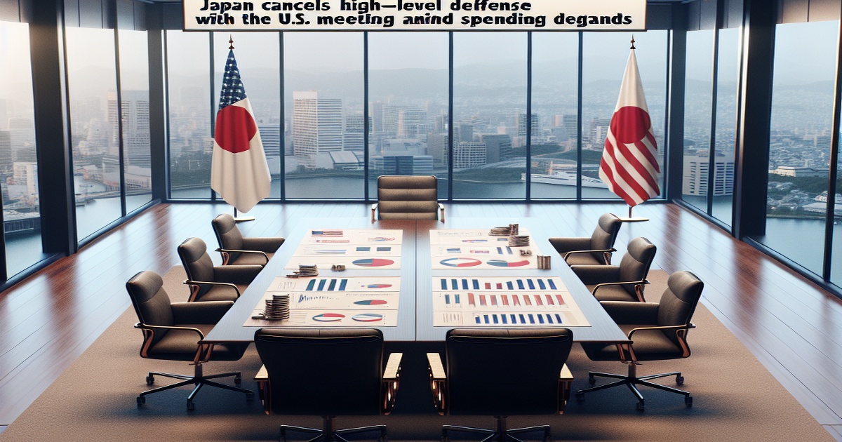 Main image to the post Japan Cancels High-Level Defense Meeting with the U.S. Amid Spending Demands