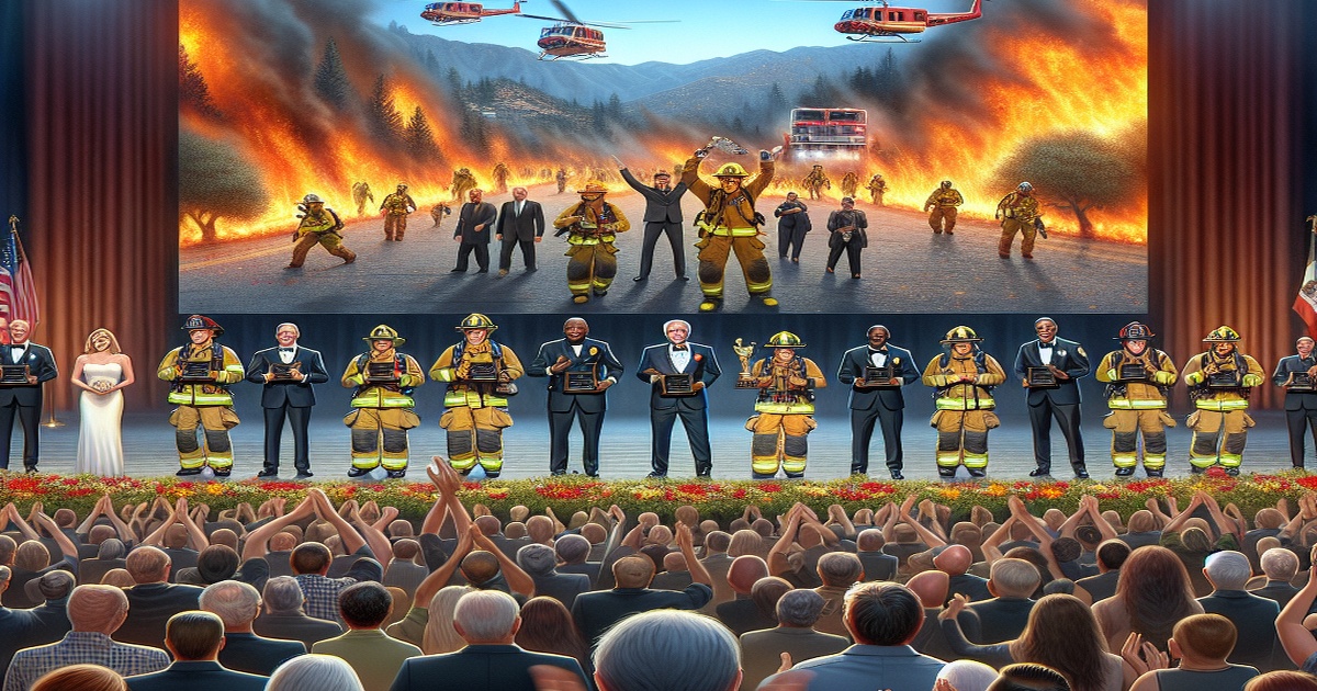 Main image to the post Firefighters Honored at the Oscars for Battling Devastating Los Angeles Wildfires