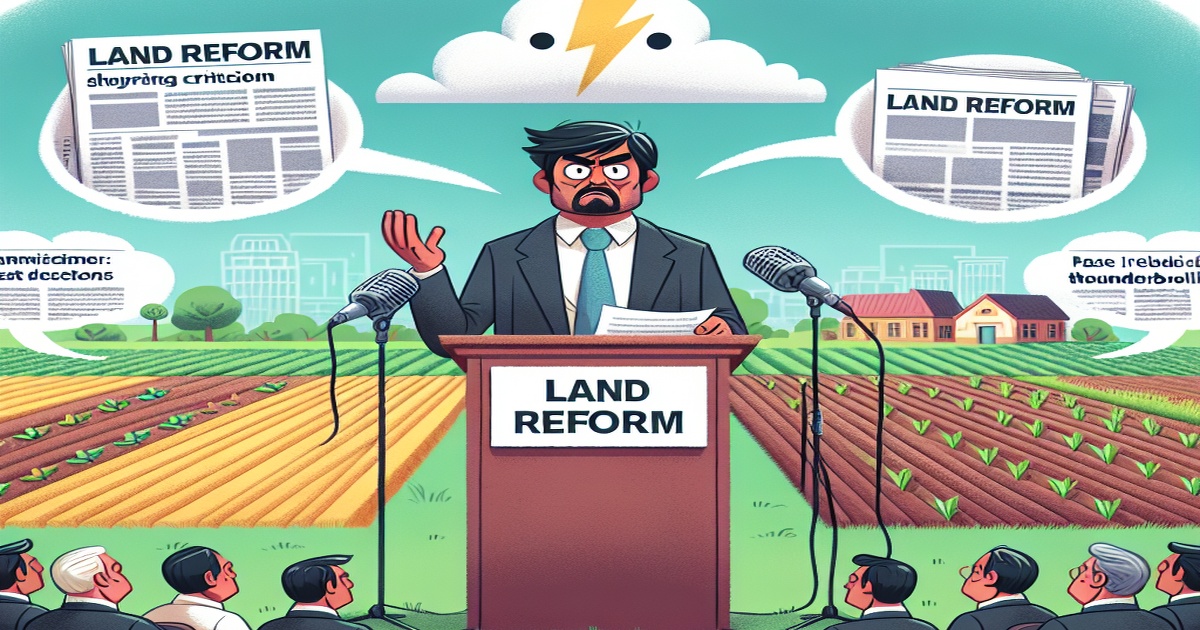 Main image to the post Ramaphosa Defends Land Reform Policy Amid Trump's Criticism