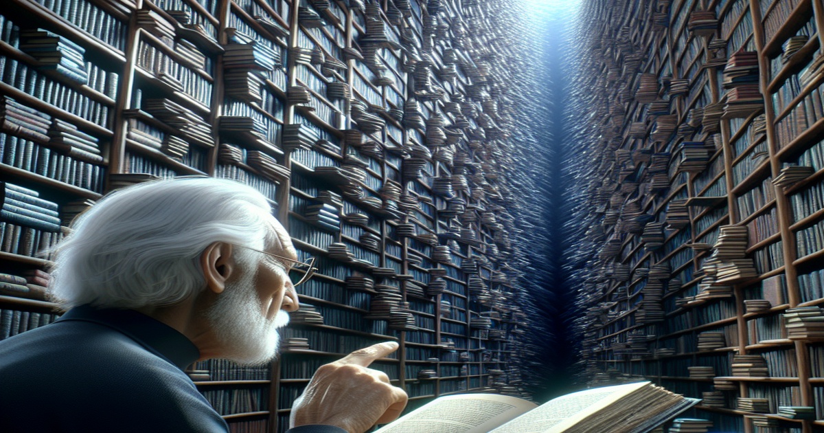 The Library, the Finger, the Old Man, and the Abyss of Self-Doubt