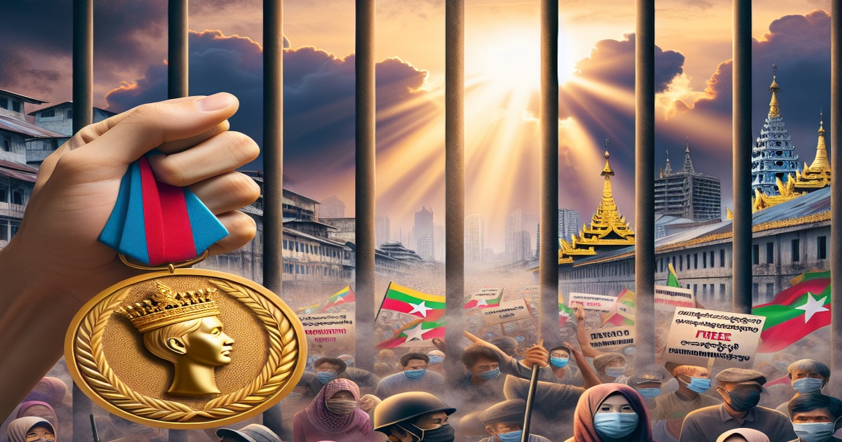 Main image to the post Imprisoned Nobel Laureate and Myanmar's Fight for Democracy