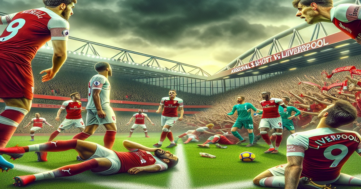 Arsenal Falls Short Against Liverpool, Struggles Continue in Title Race