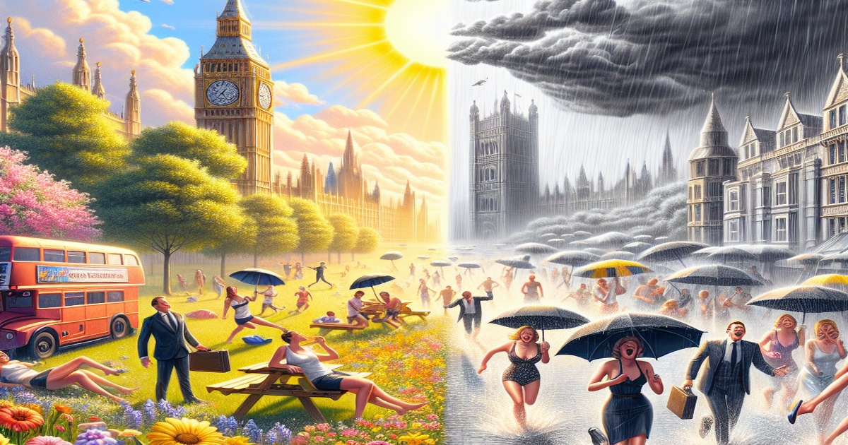 Main image to the post UK Braces for Weekend Rain After a Spell of Unseasonably Warm Weather