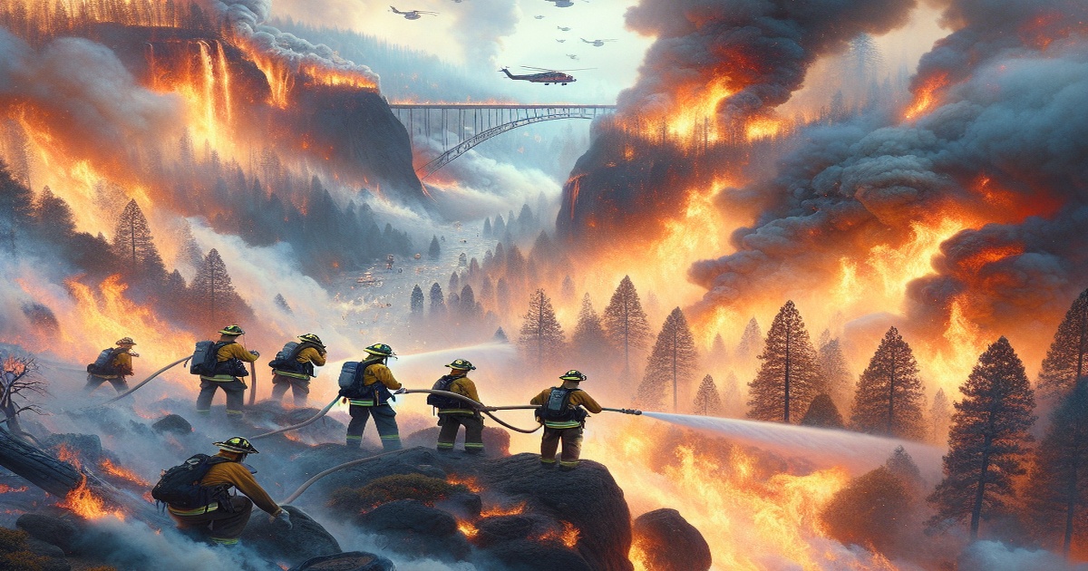 Main image to the post Northern California Faces Park Fire Challenges as Firefighters Fight to Contain Massive Blaze