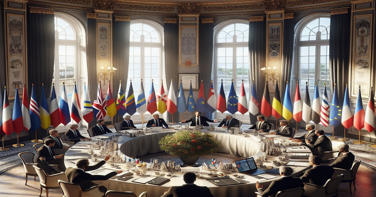 Main image to the post Europe and the US Gather in Paris to Discuss Ukraine Conflict, with Troop Commitments on the Table