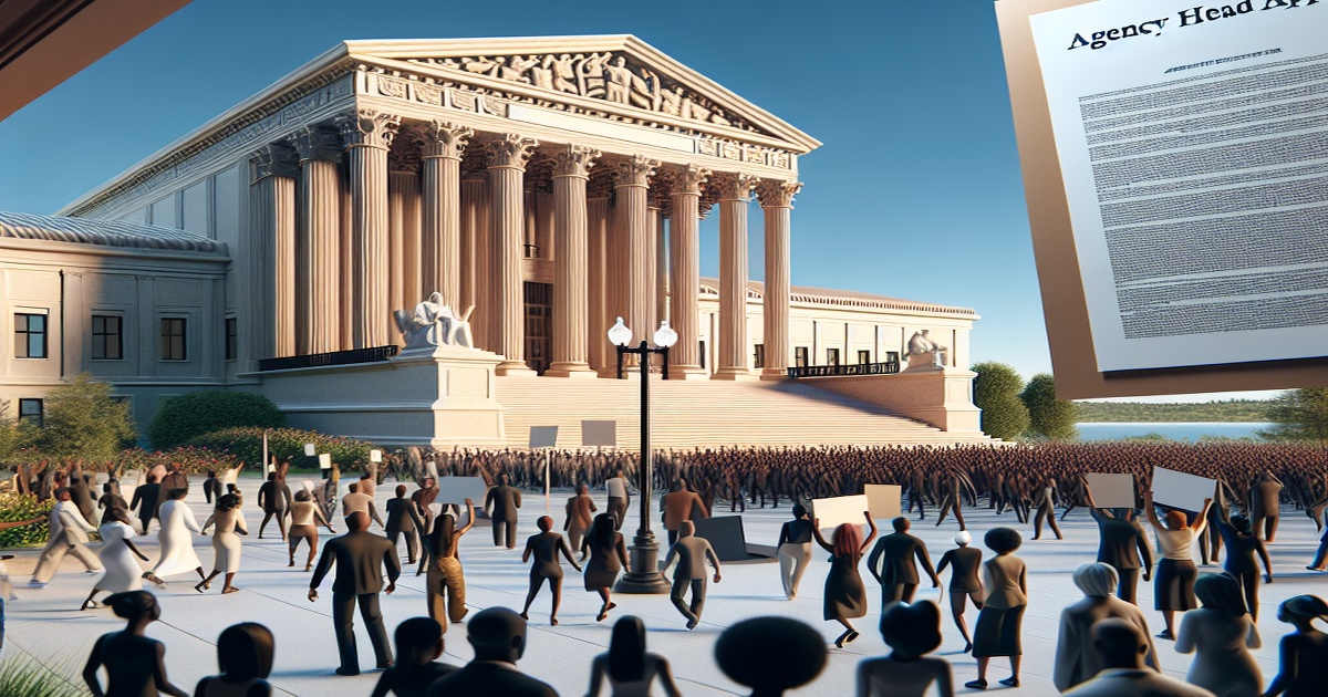 Trump Administration's Supreme Court Appeal to Reinstate Agency Head Sparks Controversy