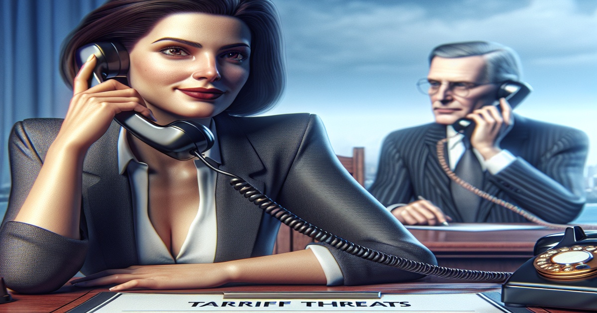 Main image to the post Claudia Sheinbaum Discusses Reassuring Call with Donald Trump Amid Tariff Threats
