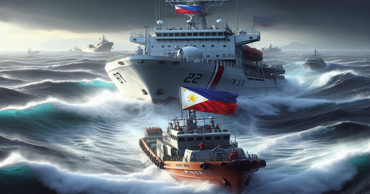 Main image to the post China Coast Guard Expels Philippine Vessels, Asserting Sovereignty in Disputed Waters